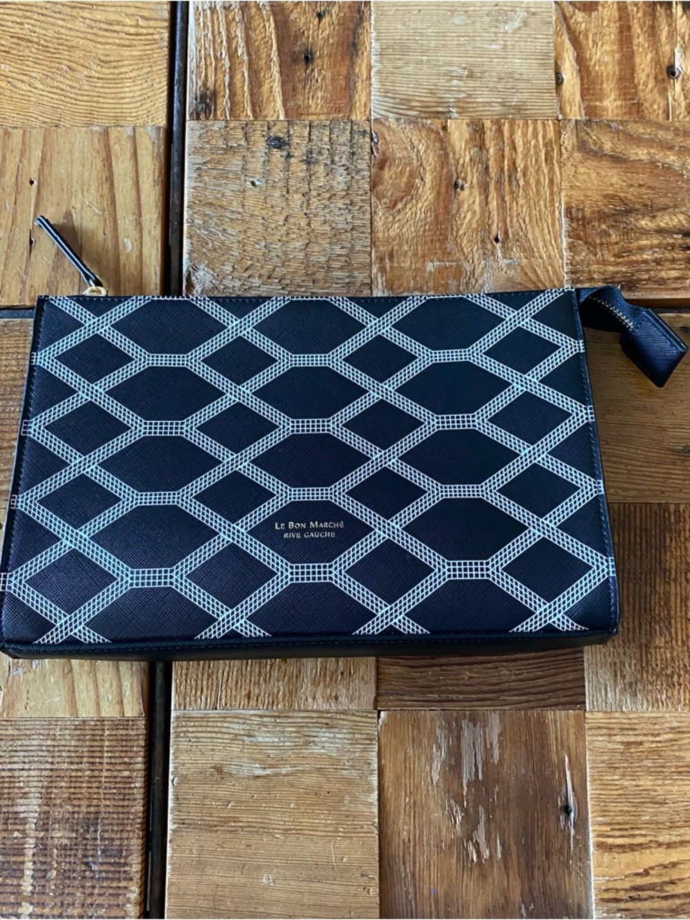 Le Bon Marché Black & white classic Geometric Zip